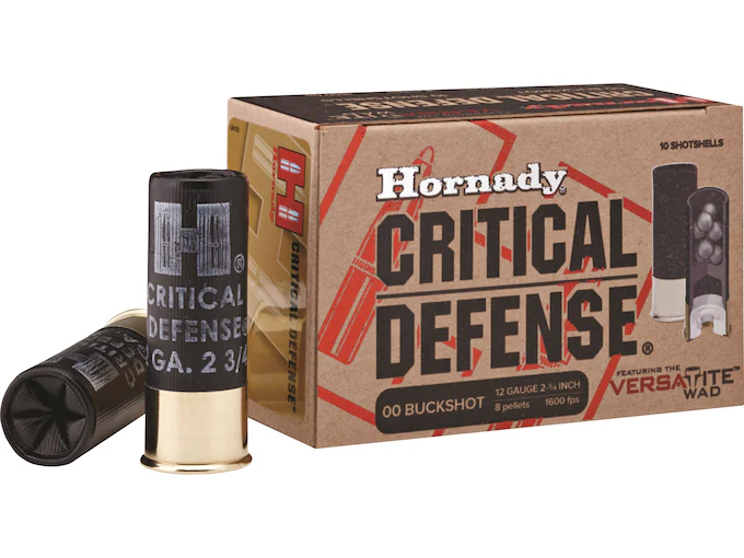 Hornady Critical Defense 12 Gauge Buckshot 2-3/4 inch
