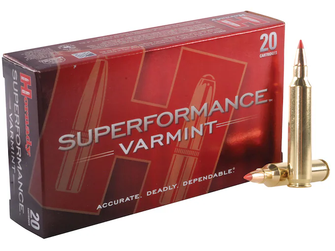 Hornady Superformance Varmint 204 Ruger 40gr V-Max PT 500rd