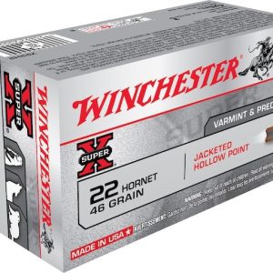 Winchester Super X 22 Hornet 46gr JHP 200rd
