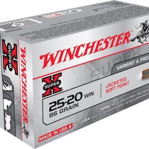 Winchester Super X 25-20 WCF 86gr JSP 50