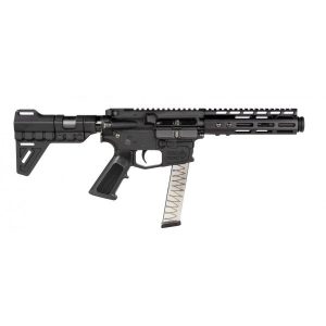 ATI MiIsport 9mm AR15 Pistol Barrel W/ FlashCan MLOK Forend & Blade Brace
