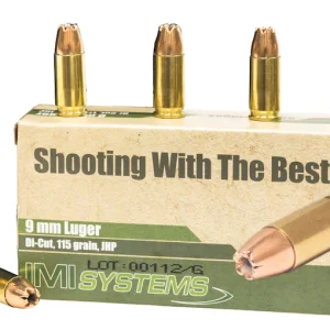 IMI 9mm Luger 115gr JHP